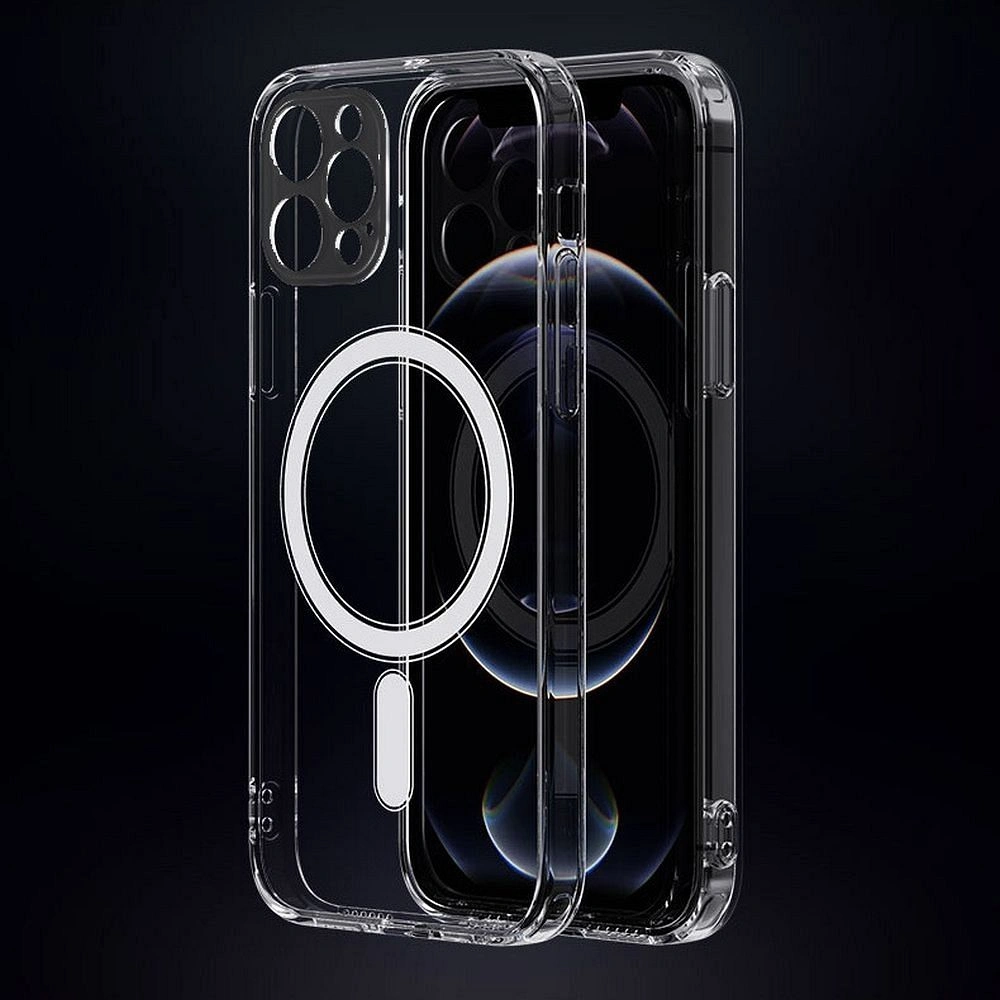 Smart iPhone 16e clear Magsafe dėklas, skaidri, 8 nuotrauka